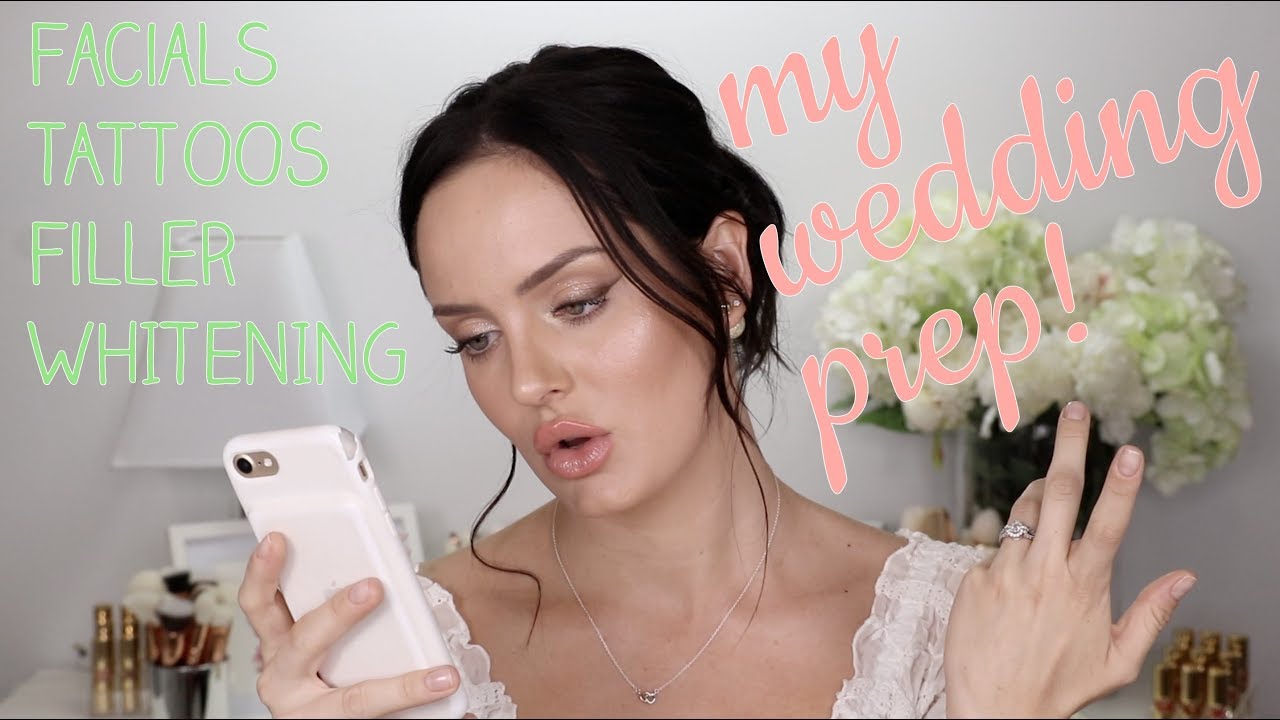 a wedding update beauty treatments prep chloe morello
