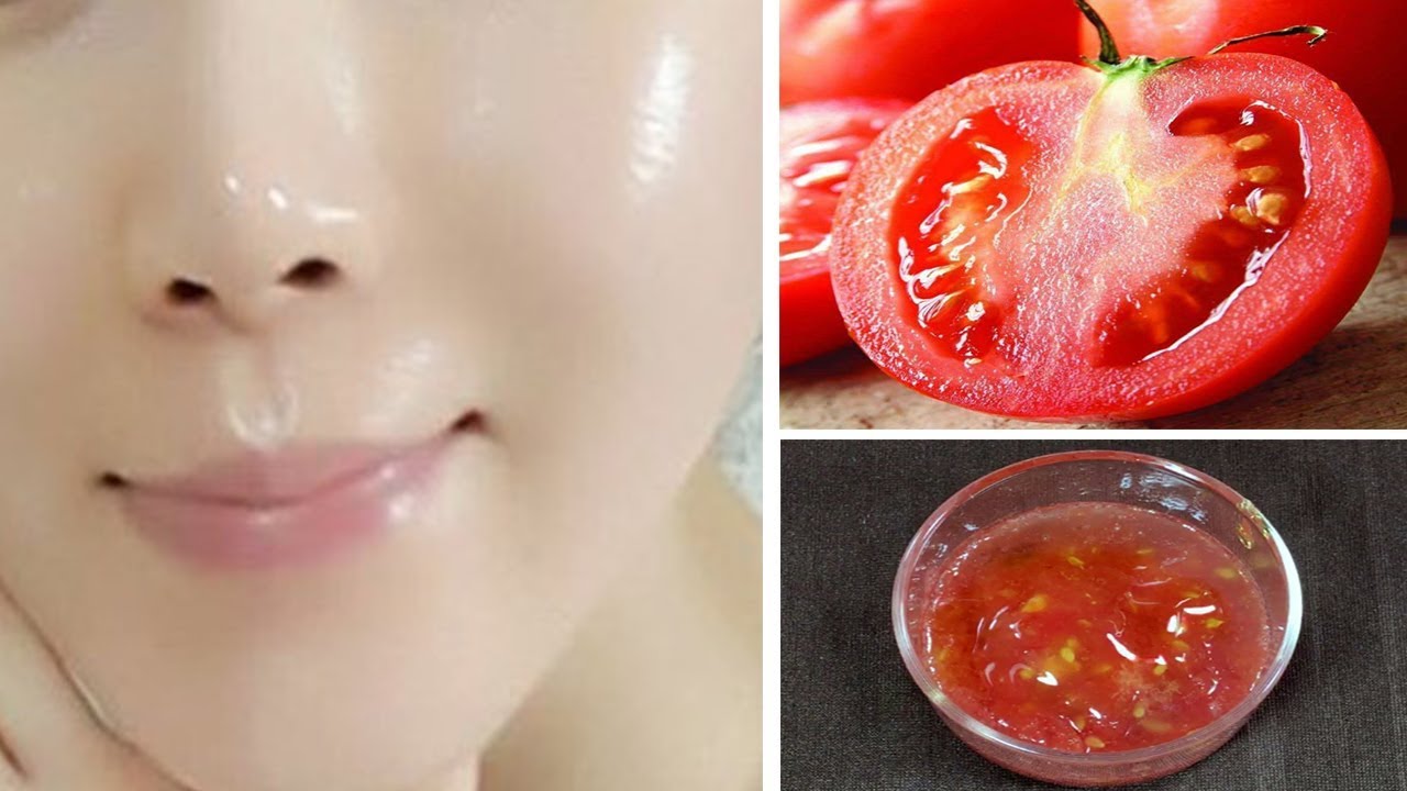 skin whitening tomato facial get fair glowing spotless skin permanently